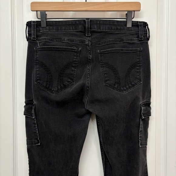 Black Vintage Flare Jeans | Hollister 9/8S - Picture 8 of 10